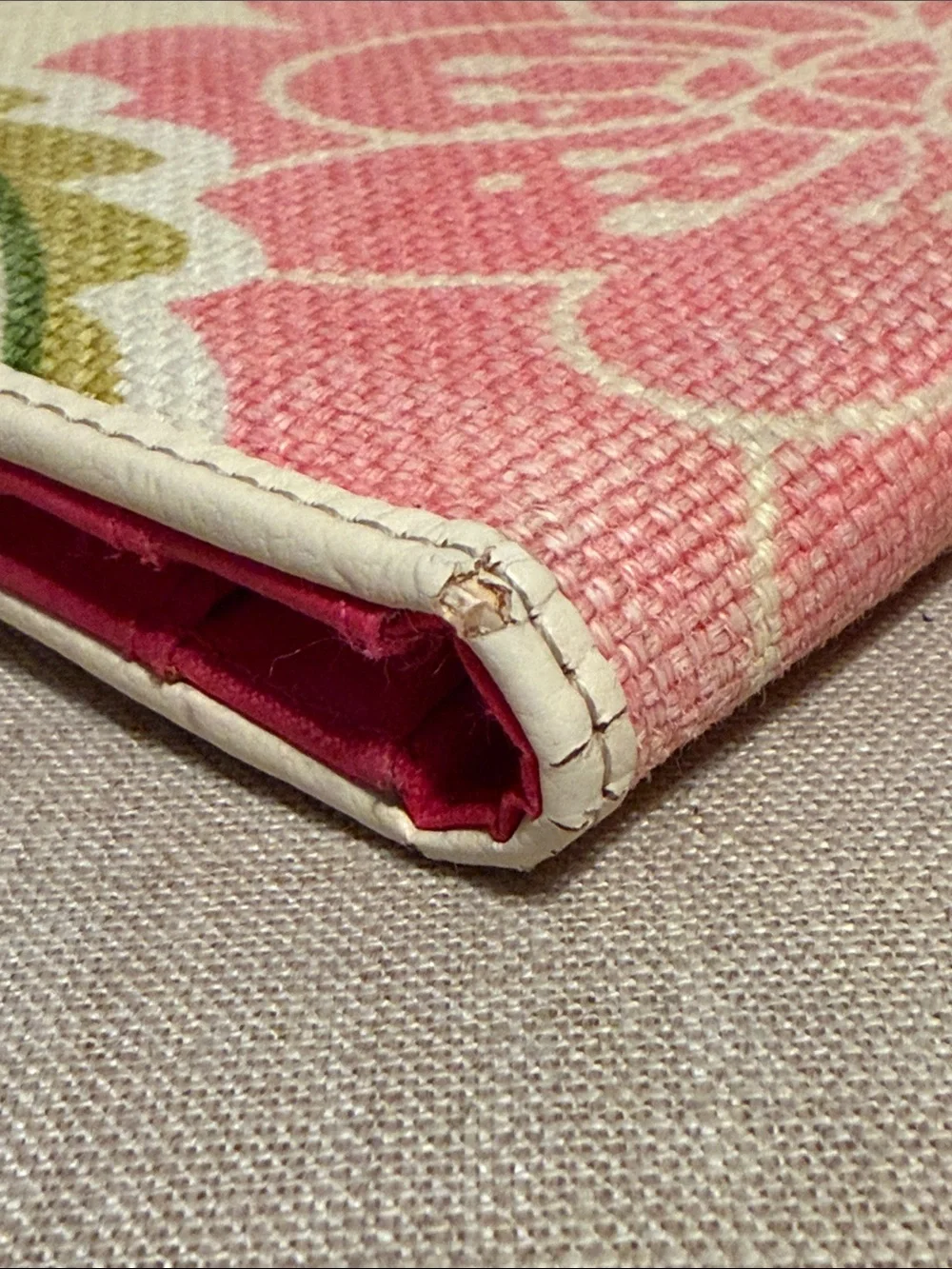 Spartina Floral Canvas Wallet WELL LOVED